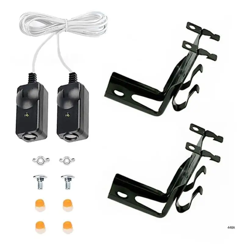 Practical 41A5034 Garage Door Sensors Set Portable with Most Openers Home Safety Garage Accessory for Household Use
Practical 41A5034 Garage Door Sensors Set Portable with Most Openers Home Safety Garage Accessory for Household Use