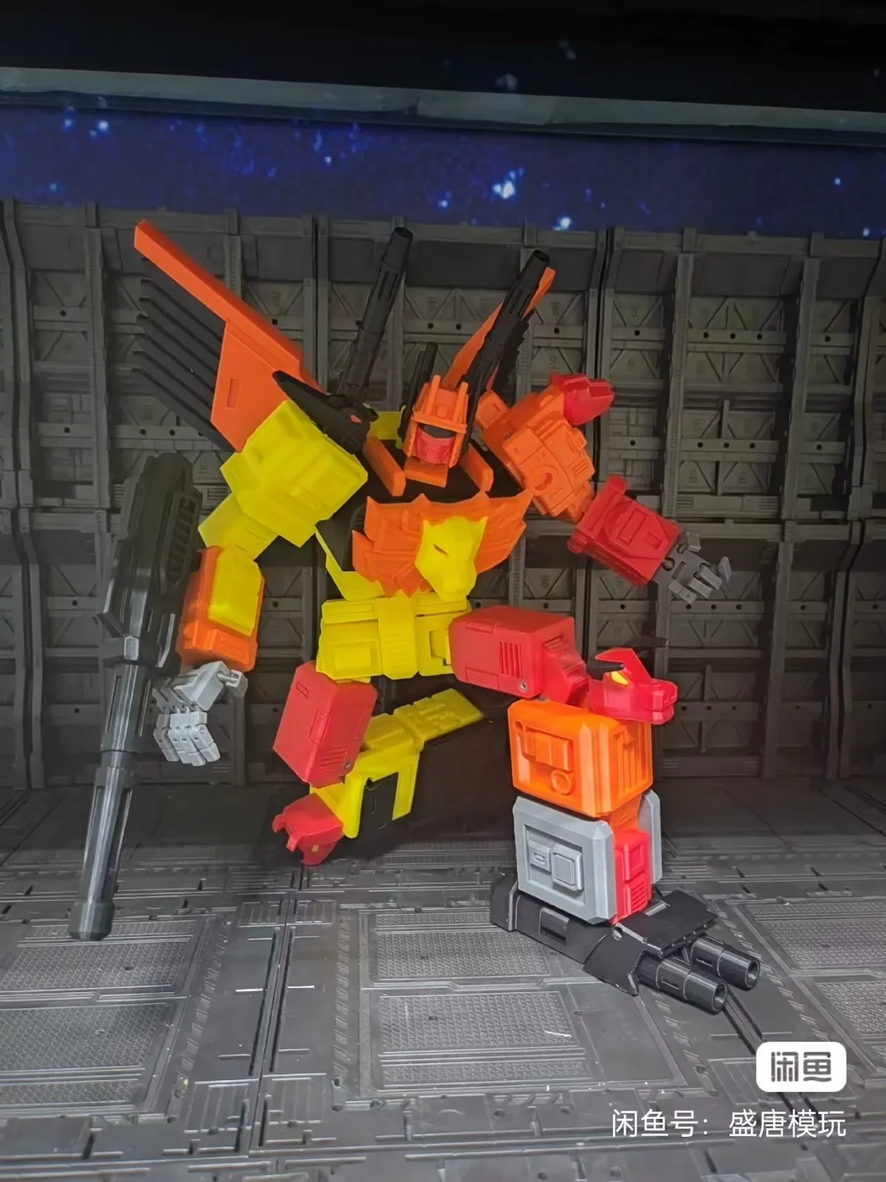 Autobot G1 Anime Character 3D Printed Multi-joint Movable Model (magnetic Eye Glow)
Autobot G1 Anime Character 3D Printed Multi-joint Movable Model (magnetic Eye Glow)