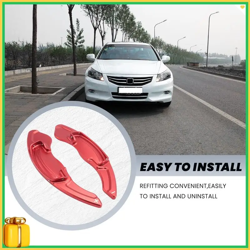 Premium Aluminum Alloy Car Steering Wheel Shift Paddle Shifter Extension Fit For Honda Accord Civic Odyssey Acura CR-V UR-V
Premium Aluminum Alloy Car Steering Wheel Shift Paddle Shifter Extension Fit For Honda Accord Civic Odyssey Acura CR-V UR-V