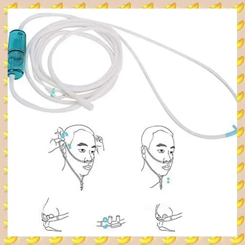 A45U 3X Oxygen Tube, Made Of Elastic Silicone Material, Nasal Oxygen Cannula,Not Easy To Deform And Crack
A45U 3X Oxygen Tube, Made Of Elastic Silicone Material, Nasal Oxygen Cannula,Not Easy To Deform And Crack
