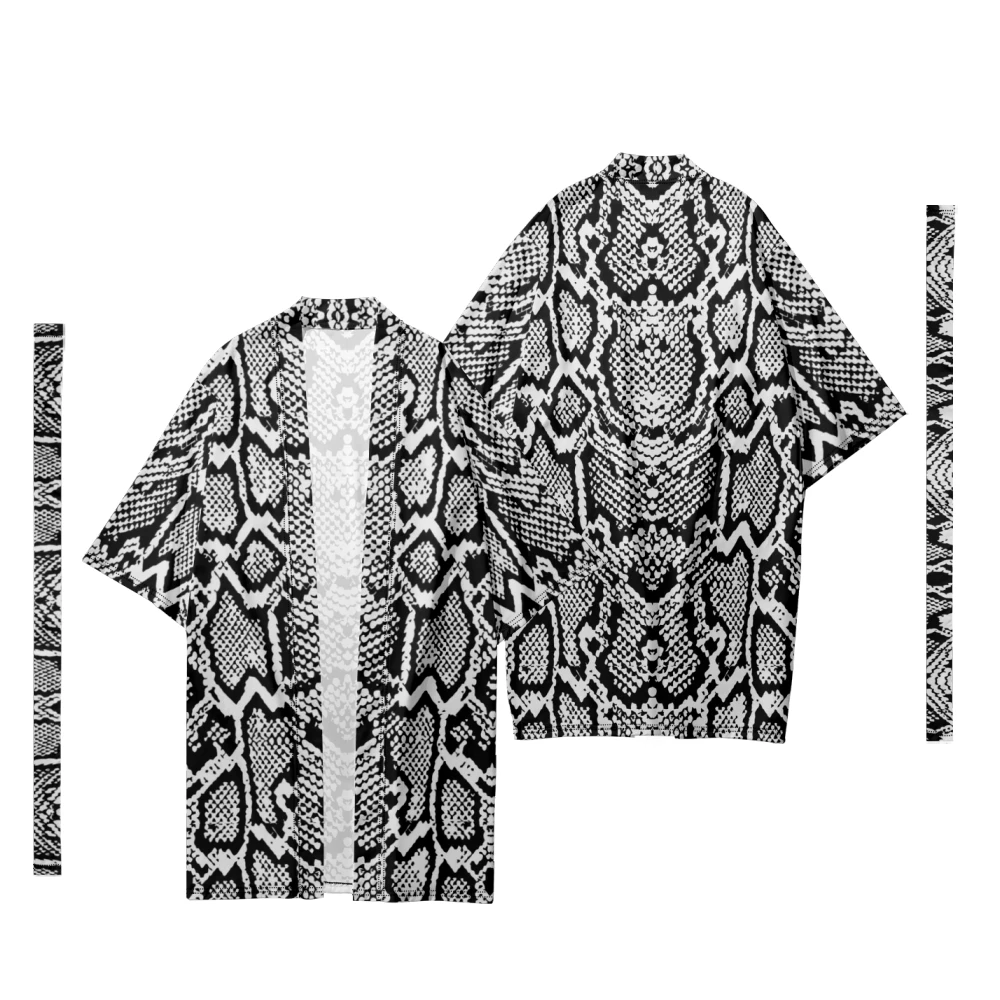 Men's Japanese Long Kimono Cardigan Men's Samurai Costume Kimono Traditional Animal Stripes Kimono Shirt Yukata Jacket 1
Men's Japanese Long Kimono Cardigan Men's Samurai Costume Kimono Traditional Animal Stripes Kimono Shirt Yukata Jacket 1
