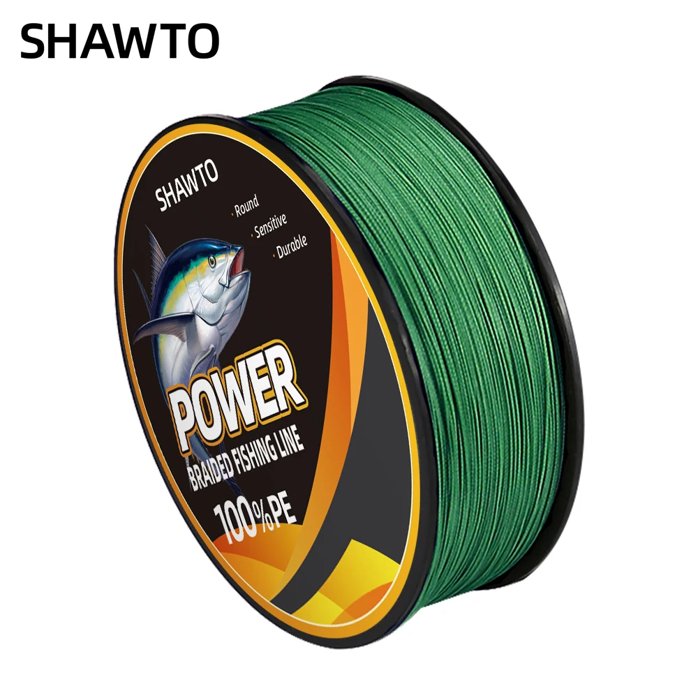 Shawto X8 Braided Fishing Line Super Strong 10-150LB 150M/300M/1000M PE Multifilament UV Resistant Saltwater Proof Carp Fishing
Shawto X8 Braided Fishing Line Super Strong 10-150LB 150M/300M/1000M PE Multifilament UV Resistant Saltwater Proof Carp Fishing