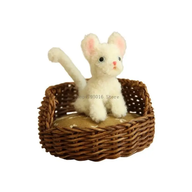 Educational Dollhouses Pet Playset Nest Cats Nest Dollhouses 1:12 Scale Realistic Supplies Model Playset
Educational Dollhouses Pet Playset Nest Cats Nest Dollhouses 1:12 Scale Realistic Supplies Model Playset