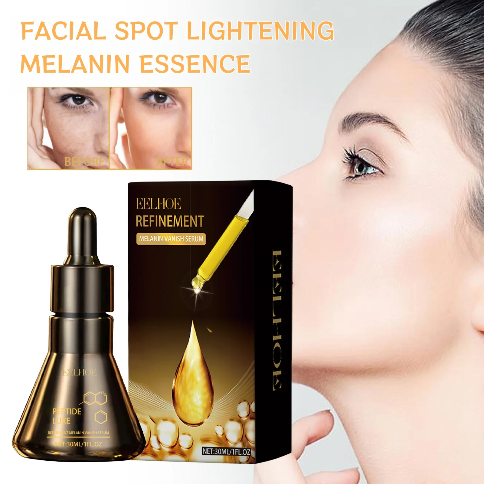 Hyaluronic Acid Face Brightening Serum Fade Dark Spots Acne Scars Brighten Skin Hydrating Nourishing Improve Skin Texture Serum
Hyaluronic Acid Face Brightening Serum Fade Dark Spots Acne Scars Brighten Skin Hydrating Nourishing Improve Skin Texture Serum