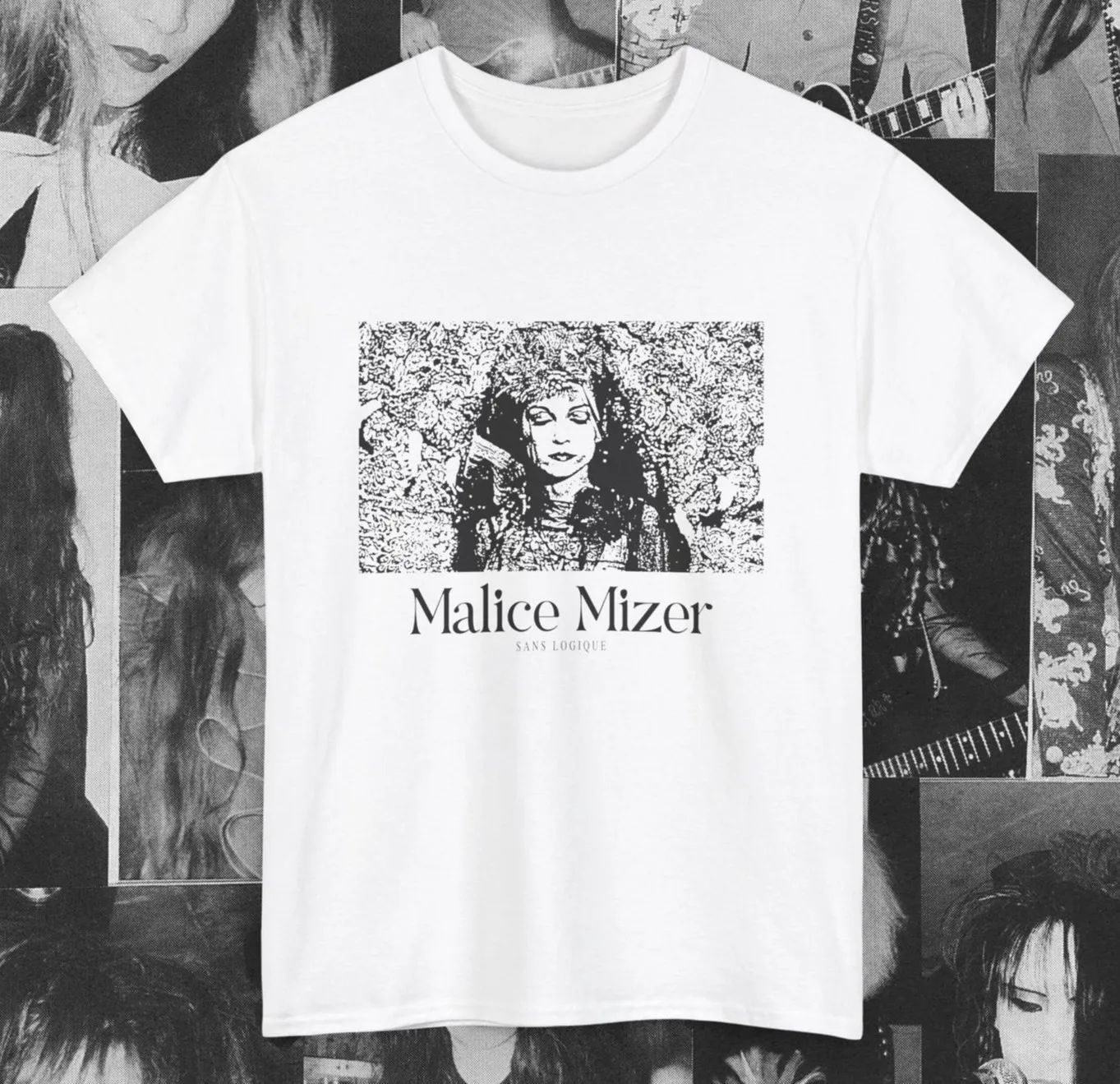 Malice Mizer Sans Logique Demotape t Shirt | Visual Kei Mana Kozi Unisex Tee
Malice Mizer Sans Logique Demotape t Shirt | Visual Kei Mana Kozi Unisex Tee