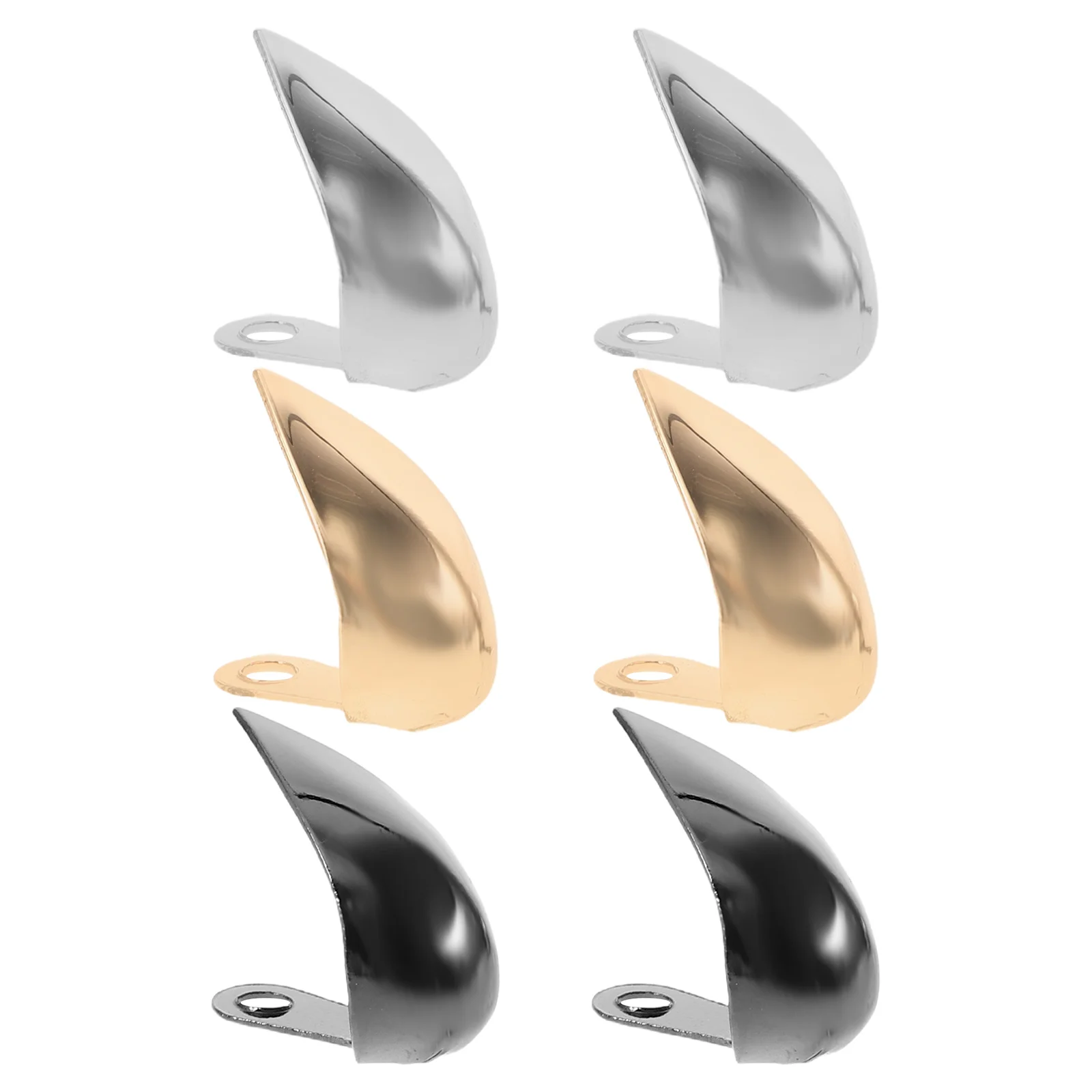 3 Pairs Metal High Tip Protectors Shoe Guards For Pointed Heels Protects Against Wear Extends Life Easy Installation Boot Tip
3 Pairs Metal High Tip Protectors Shoe Guards For Pointed Heels Protects Against Wear Extends Life Easy Installation Boot Tip
