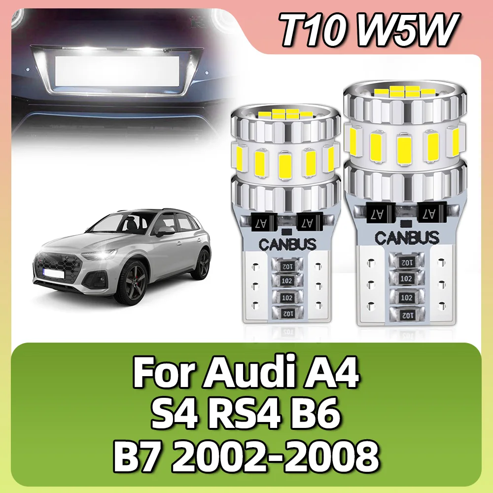 T10 W5W LED Canbus No Error Car Reading Dome License Plate Lights For Audi A4 S4 RS4 B6 B7 2002 2003 2004 2005 2006 2007 2008
T10 W5W LED Canbus No Error Car Reading Dome License Plate Lights For Audi A4 S4 RS4 B6 B7 2002 2003 2004 2005 2006 2007 2008