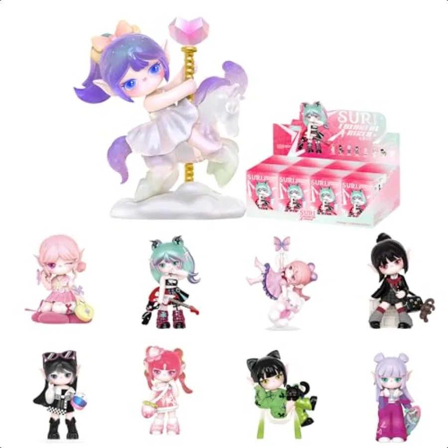 ROBOTIME Suri Blind Box Colorful Girls Surprise Action Figure Popular Collectible Toy Hot Cute Dolls Creative Kits for Birthday
ROBOTIME Suri Blind Box Colorful Girls Surprise Action Figure Popular Collectible Toy Hot Cute Dolls Creative Kits for Birthday