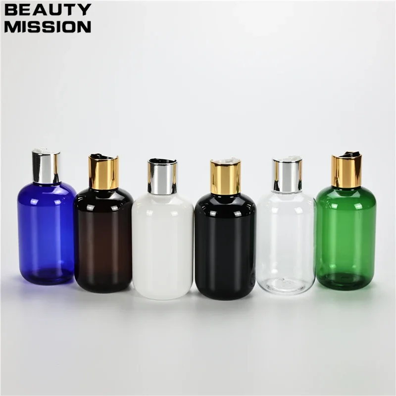Multicolor 200ML X 25 Chunky Plastic Bottle With Gold Disc Top Cap Empty Travel Cosmetic Lotion Bottle Shampoo PET Containers
Multicolor 200ML X 25 Chunky Plastic Bottle With Gold Disc Top Cap Empty Travel Cosmetic Lotion Bottle Shampoo PET Containers