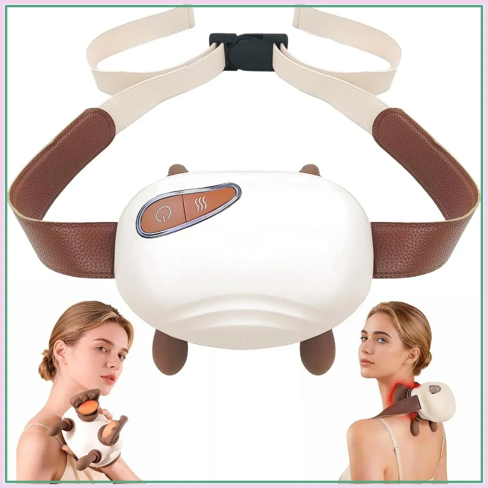 Wireless Neck and Shoulder Massager with Hands, 4D Real Touch Shiatsu, Portable Deep Tissue for Home Office
Wireless Neck and Shoulder Massager with Hands, 4D Real Touch Shiatsu, Portable Deep Tissue for Home Office