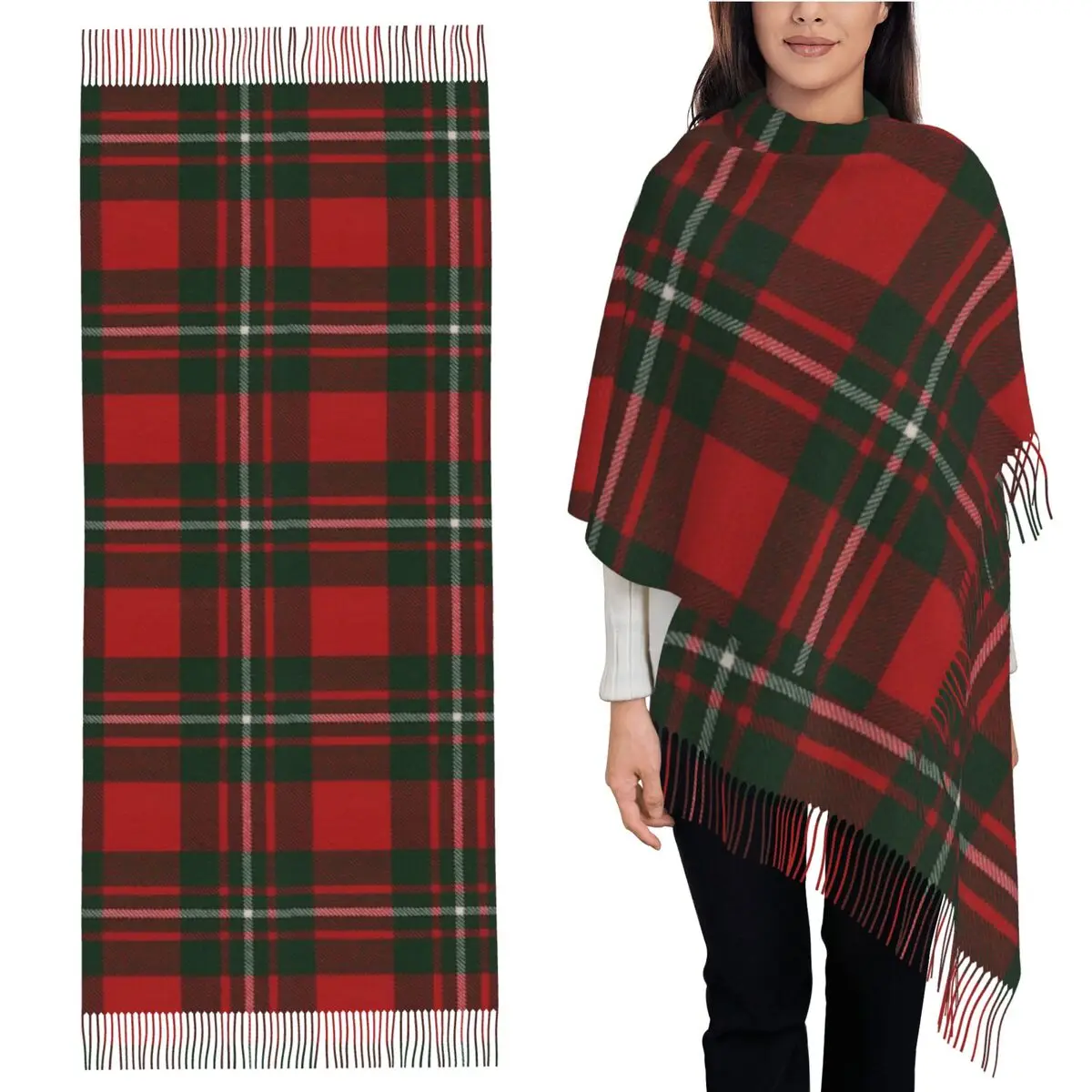 MacGregor Modern Scottish Tartan Scarf Tassel Scarves Women Soft Warm Shawls and Wraps Large Fall Winter Shawl Wrap
MacGregor Modern Scottish Tartan Scarf Tassel Scarves Women Soft Warm Shawls and Wraps Large Fall Winter Shawl Wrap