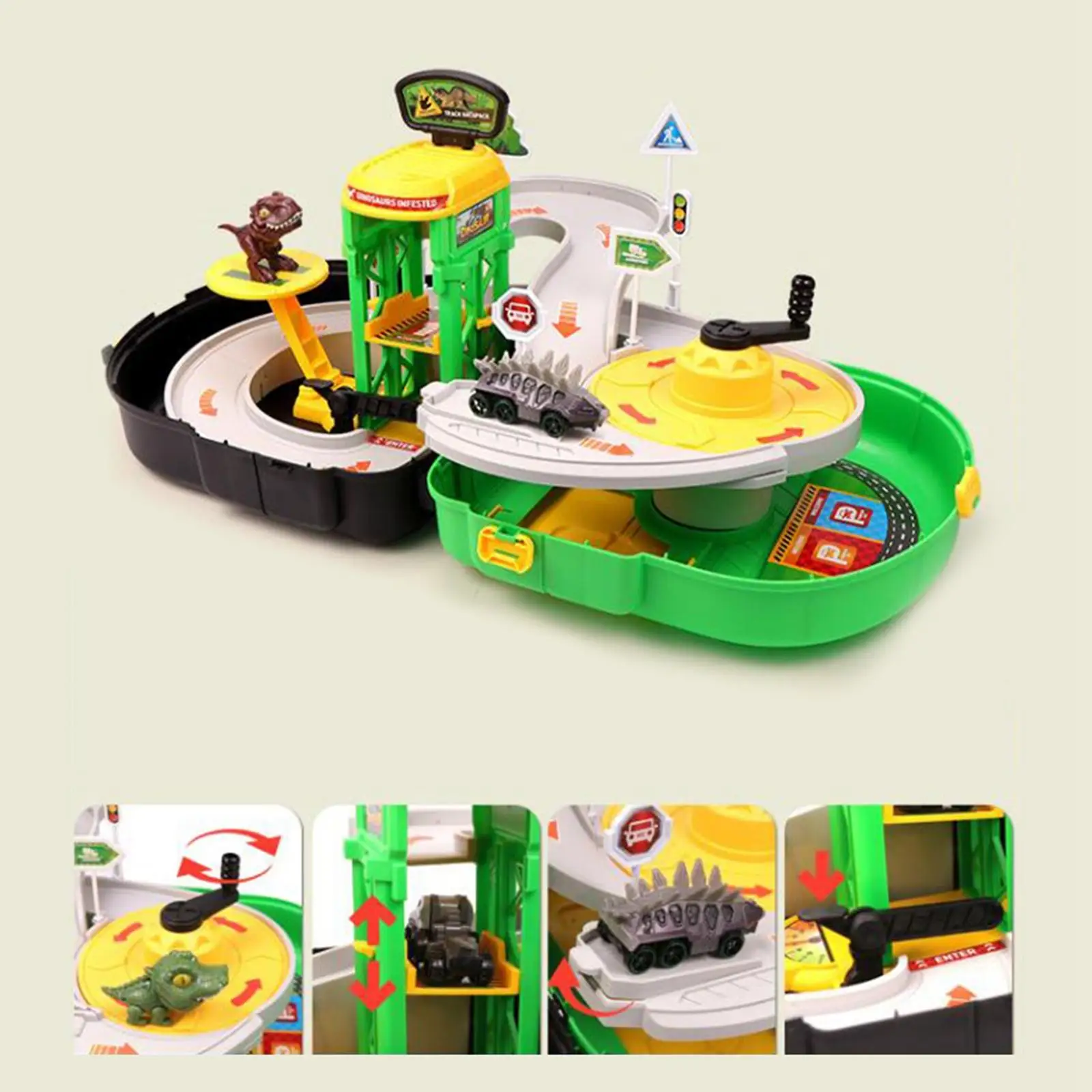 Dinosaur Storage Truck Race Car Track Dinosaur Storage Car for Collection
Dinosaur Storage Truck Race Car Track Dinosaur Storage Car for Collection