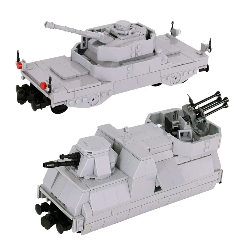 Military MOC City Creative Idea Train Artillery Vehicle Tank Destroyer Building Block Bricks Kids DIY High-tech Boys Toys
Military MOC City Creative Idea Train Artillery Vehicle Tank Destroyer Building Block Bricks Kids DIY High-tech Boys Toys