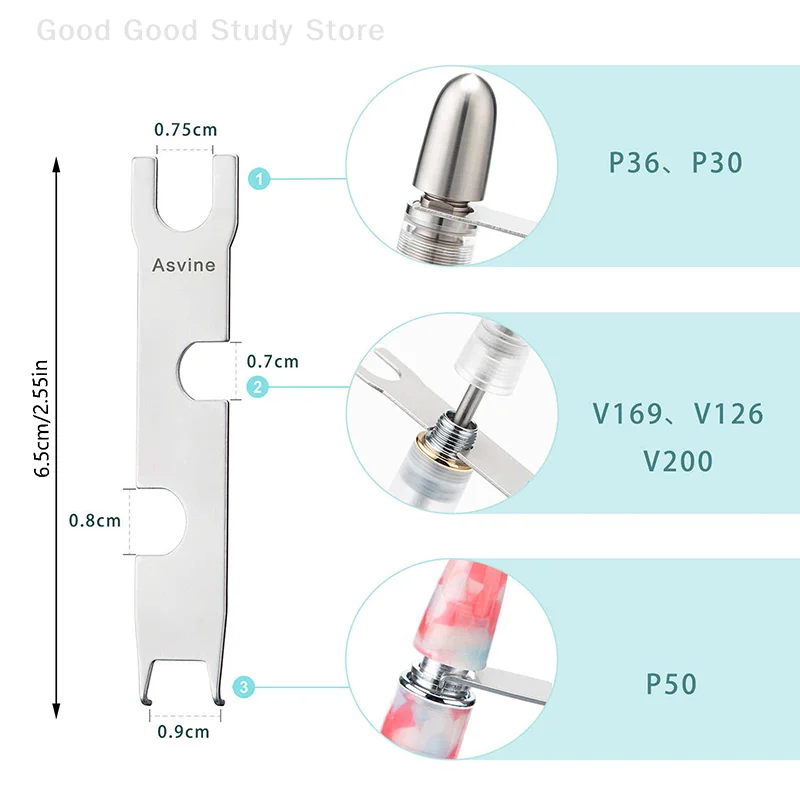 Multifunction Removing Tools Wrench For Asvine P20 P36 P30 P50 V169 Piston And Vacuum Fountain Pens School Office Stationery
Multifunction Removing Tools Wrench For Asvine P20 P36 P30 P50 V169 Piston And Vacuum Fountain Pens School Office Stationery