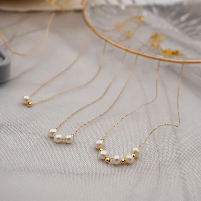Freshwater Pearl Extremely Fine Necklace French Design Sense Collar Chain Titanium Steel Fine Chain Summer Layered Basic Style
Freshwater Pearl Extremely Fine Necklace French Design Sense Collar Chain Titanium Steel Fine Chain Summer Layered Basic Style