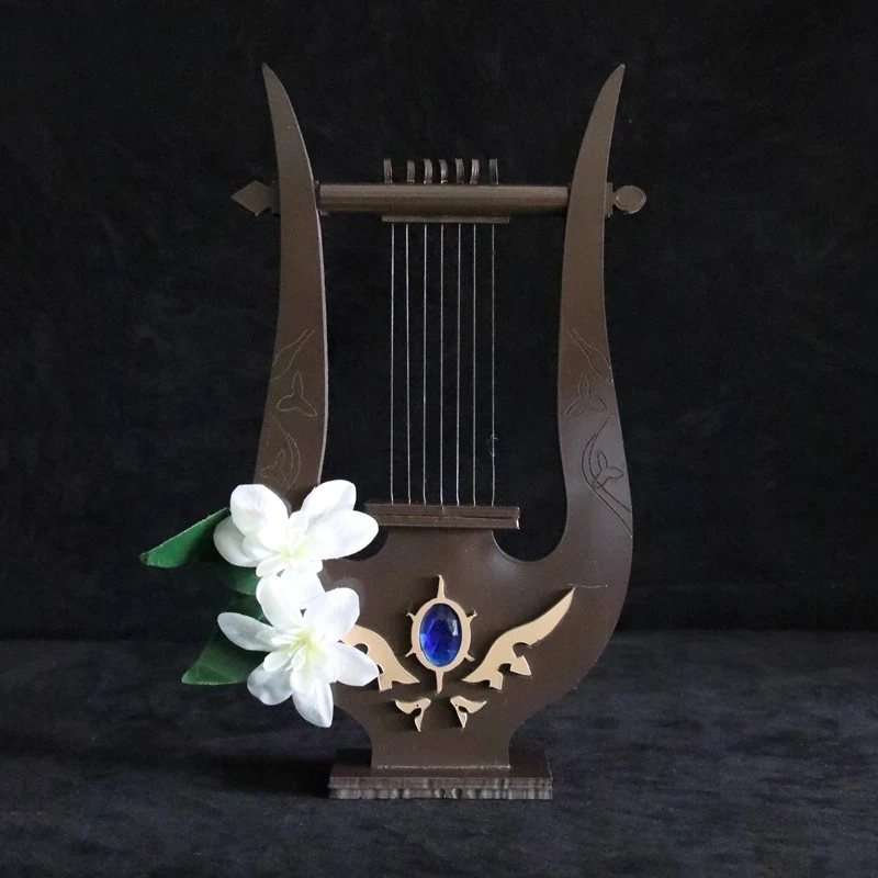 Genshin Impact Venti Harp реквизит для косплея Рождественские нарядные вечерние костюмы на Хэллоуин аксессуары
Genshin Impact Venti Harp реквизит для косплея Рождественские нарядные вечерние костюмы на Хэллоуин аксессуары