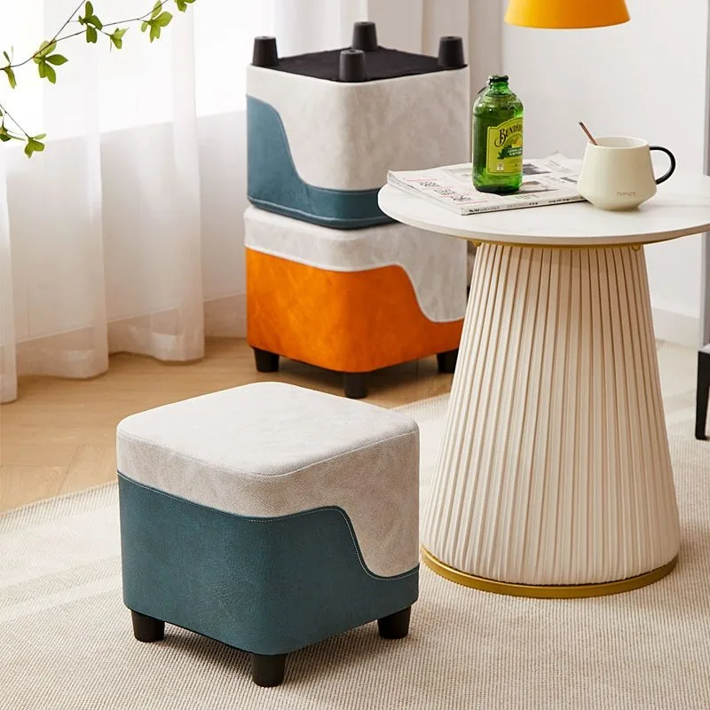 Technology Cloth Small Household Low Stool Living Room Ottomans Change Shoes Stool Square Stools Leather Stool Furniture Bench 
Technology Cloth Small Household Low Stool Living Room Ottomans Change Shoes Stool Square Stools Leather Stool Furniture Bench
