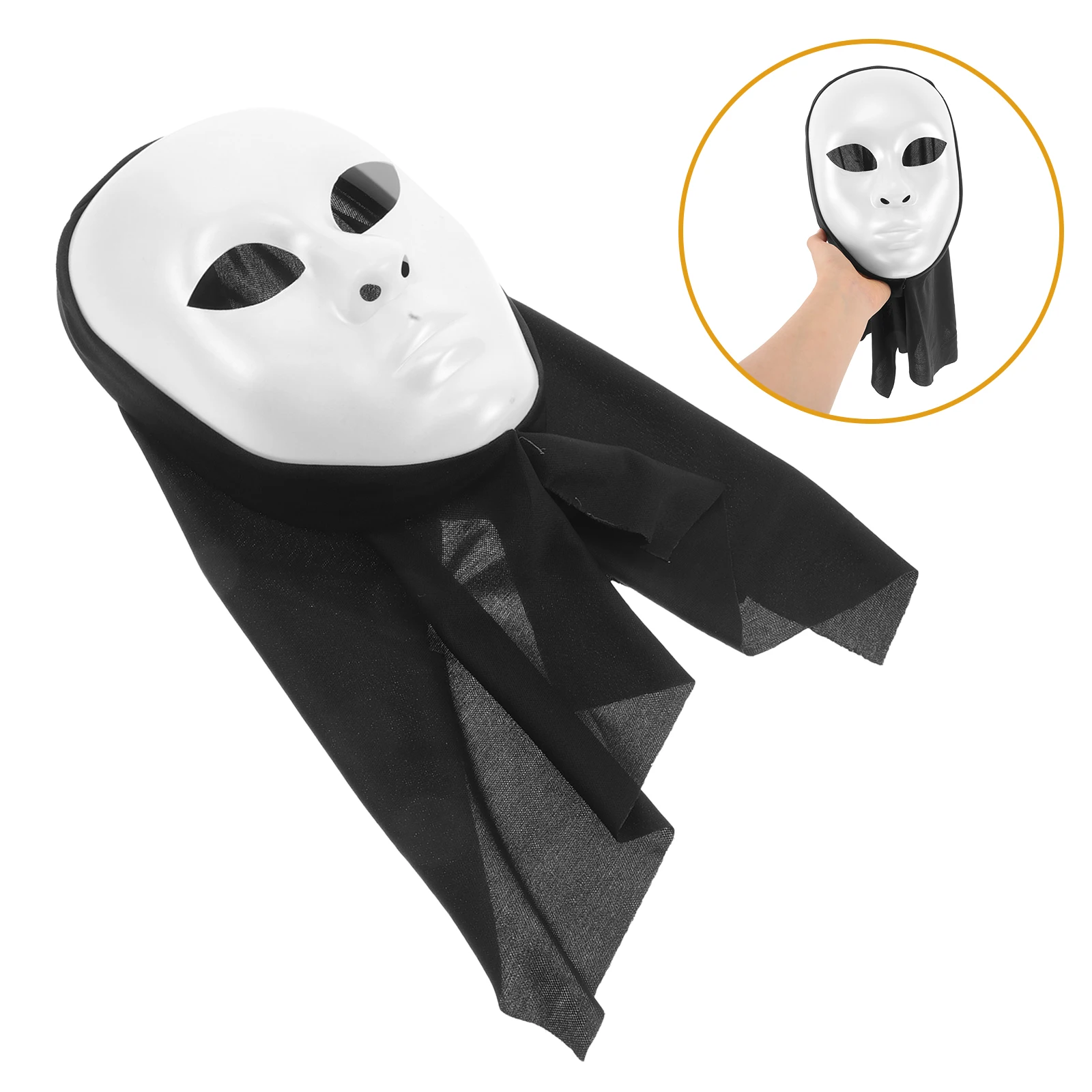 Halloween Full Face White Men Women Masquerade Ball Street Dance Party Costume Performance Decoration Comfortable Fit Realistic
Halloween Full Face White Men Women Masquerade Ball Street Dance Party Costume Performance Decoration Comfortable Fit Realistic