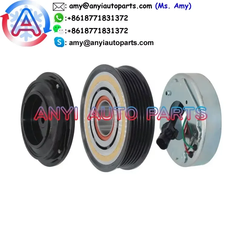CA743 CLUTCH ASSEMBLY 7SAS18H 6PK for Buick Enclave/Chevrolet Traverse SILVERADO/GMC Acadia CO 30019C
CA743 CLUTCH ASSEMBLY 7SAS18H 6PK for Buick Enclave/Chevrolet Traverse SILVERADO/GMC Acadia CO 30019C