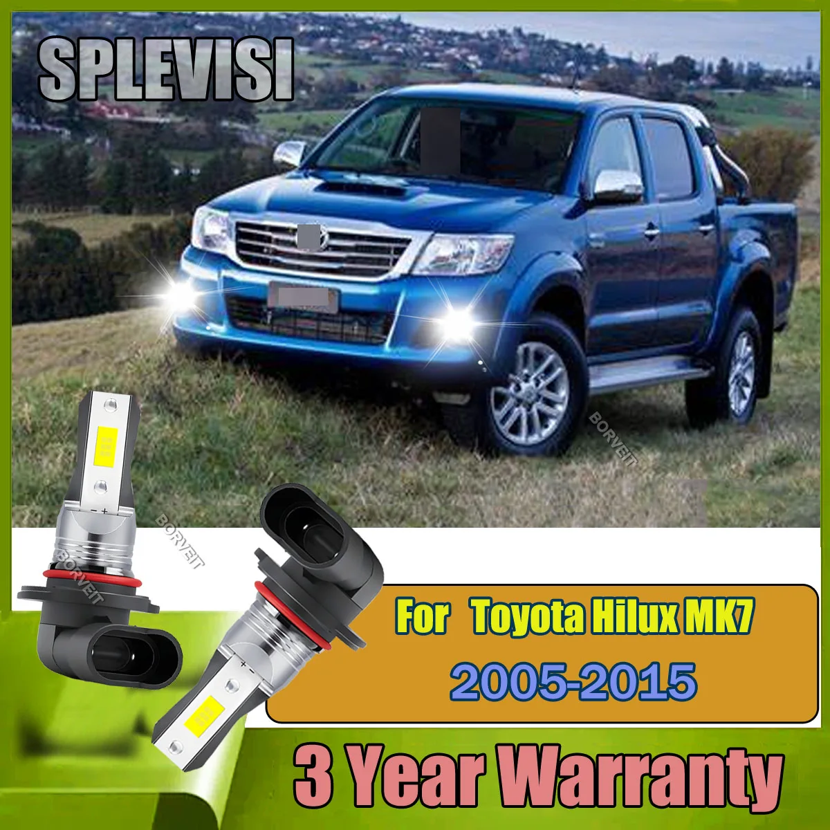 2x 4500LM 9006 HB4 Front Fog Lights Car Lamp 12V For Toyota Hilux MK7 2005 2006 2007 2008 2009 2010 2011 2012 2013 2014 2015
2x 4500LM 9006 HB4 Front Fog Lights Car Lamp 12V For Toyota Hilux MK7 2005 2006 2007 2008 2009 2010 2011 2012 2013 2014 2015