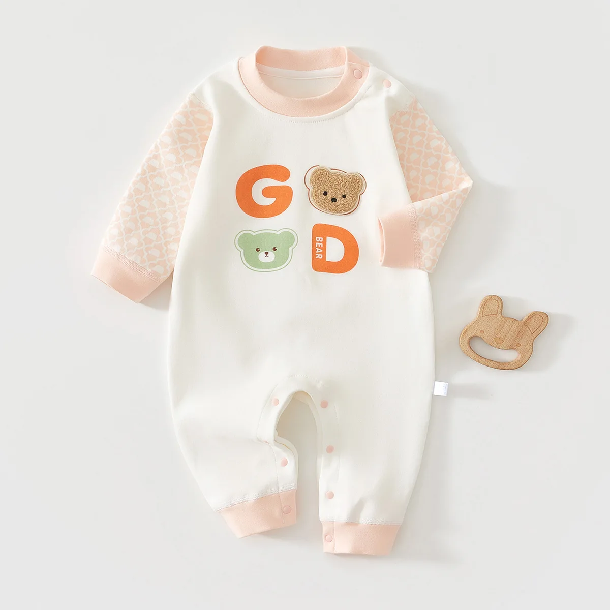 Baby Unisex Spring Autumn Soft Warm One-piece Newborn Girl Trendy 100% Cotton Costume Infant Boy 6-18month Cute Casual Jumpsuit
Baby Unisex Spring Autumn Soft Warm One-piece Newborn Girl Trendy 100% Cotton Costume Infant Boy 6-18month Cute Casual Jumpsuit