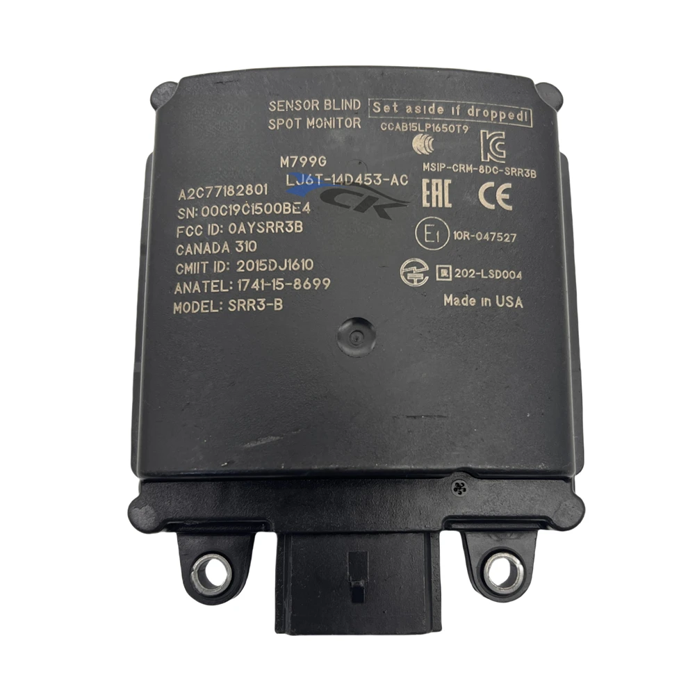 LJ6T-14D453-AC Adaptive Cruise Control Module Radar LJ6T 14D453 AC Blind Spot Monitoring Radar Sensor Module LJ6T14D453AC
LJ6T-14D453-AC Adaptive Cruise Control Module Radar LJ6T 14D453 AC Blind Spot Monitoring Radar Sensor Module LJ6T14D453AC