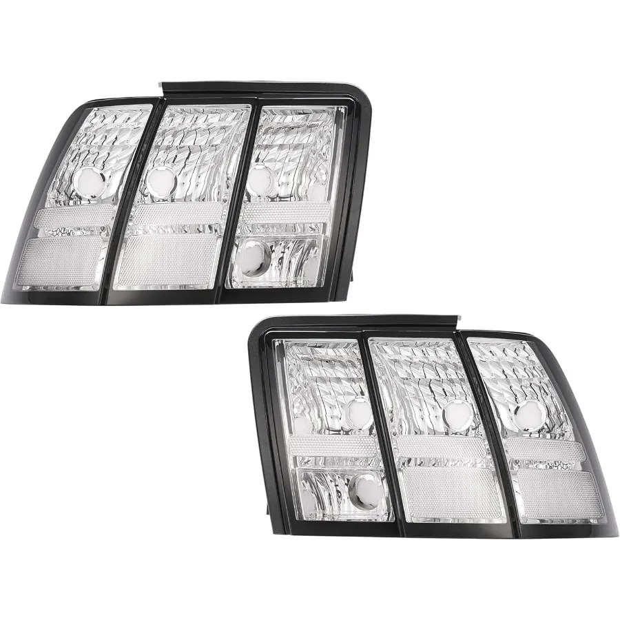 Пара задних фонарей, совместимых с 1999 года, замена задних фонарей Mustang для FO2818109 FO2819109 3R3Z13405AA 3R3Z134
Пара задних фонарей, совместимых с 1999 года, замена задних фонарей Mustang для FO2818109 FO2819109 3R3Z13405AA 3R3Z134