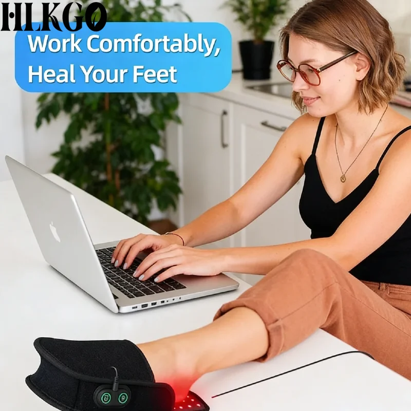 880nm Near Infrared LED Light Pad – Foot Pain Relief Slipper with 90pcs LEDs for Toes Instep Arthritis & Neuropathy Treatment
880nm Near Infrared LED Light Pad – Foot Pain Relief Slipper with 90pcs LEDs for Toes Instep Arthritis & Neuropathy Treatment