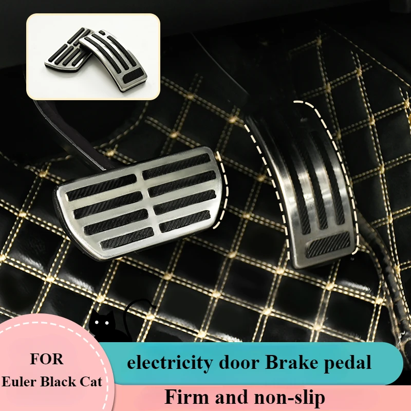 Suitable Fit for Euler Black Cat Throttle brake pedal foot car foot pedal aluminum alloy anti-skid modification accessories
Suitable Fit for Euler Black Cat Throttle brake pedal foot car foot pedal aluminum alloy anti-skid modification accessories