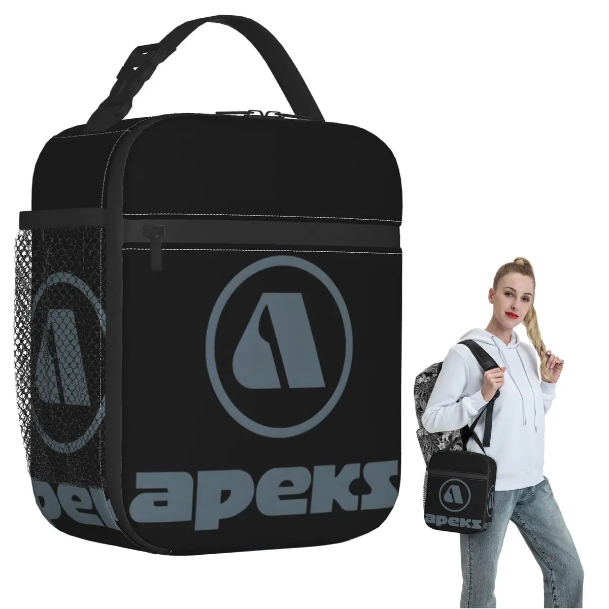 Apeks Scuba Diving Equipment Insulated Lunch Bag for Women Kids Portable Food Boxes Thermal Lunch Box Tote
Apeks Scuba Diving Equipment Insulated Lunch Bag for Women Kids Portable Food Boxes Thermal Lunch Box Tote