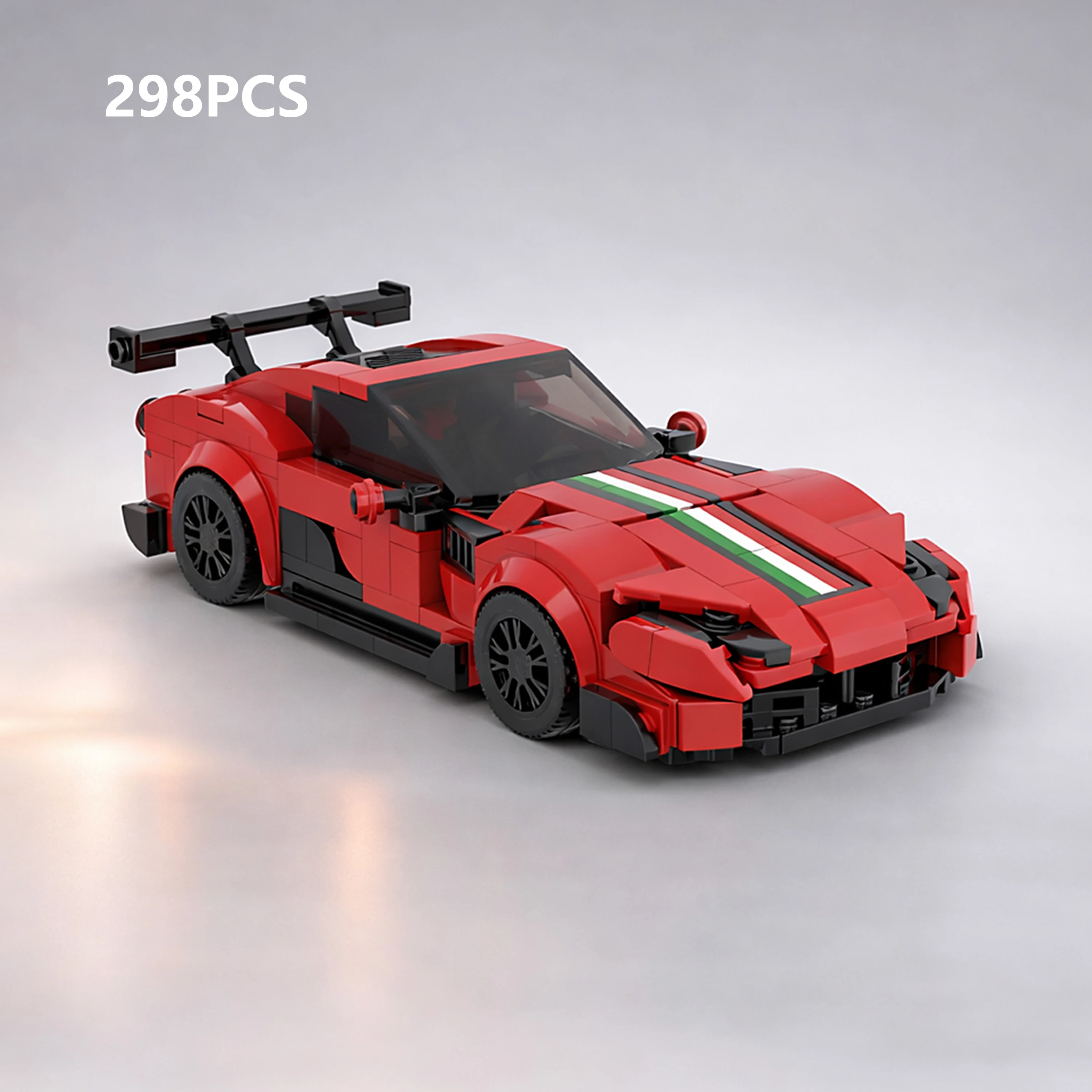 MOC V12 Style Sports Racing Car 298PCS 8 Stud Wide Small Bricks Building Blocks Model Speed Series Assembly Toy Gift
MOC V12 Style Sports Racing Car 298PCS 8 Stud Wide Small Bricks Building Blocks Model Speed Series Assembly Toy Gift