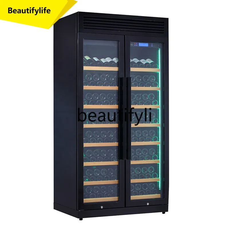 A61 Constant Temperature Wine Cabinet Double Door Tempered Glass Wine Cabinet for Restaurant Display Refrigerated Wine Cabinet
A61 Constant Temperature Wine Cabinet Double Door Tempered Glass Wine Cabinet for Restaurant Display Refrigerated Wine Cabinet