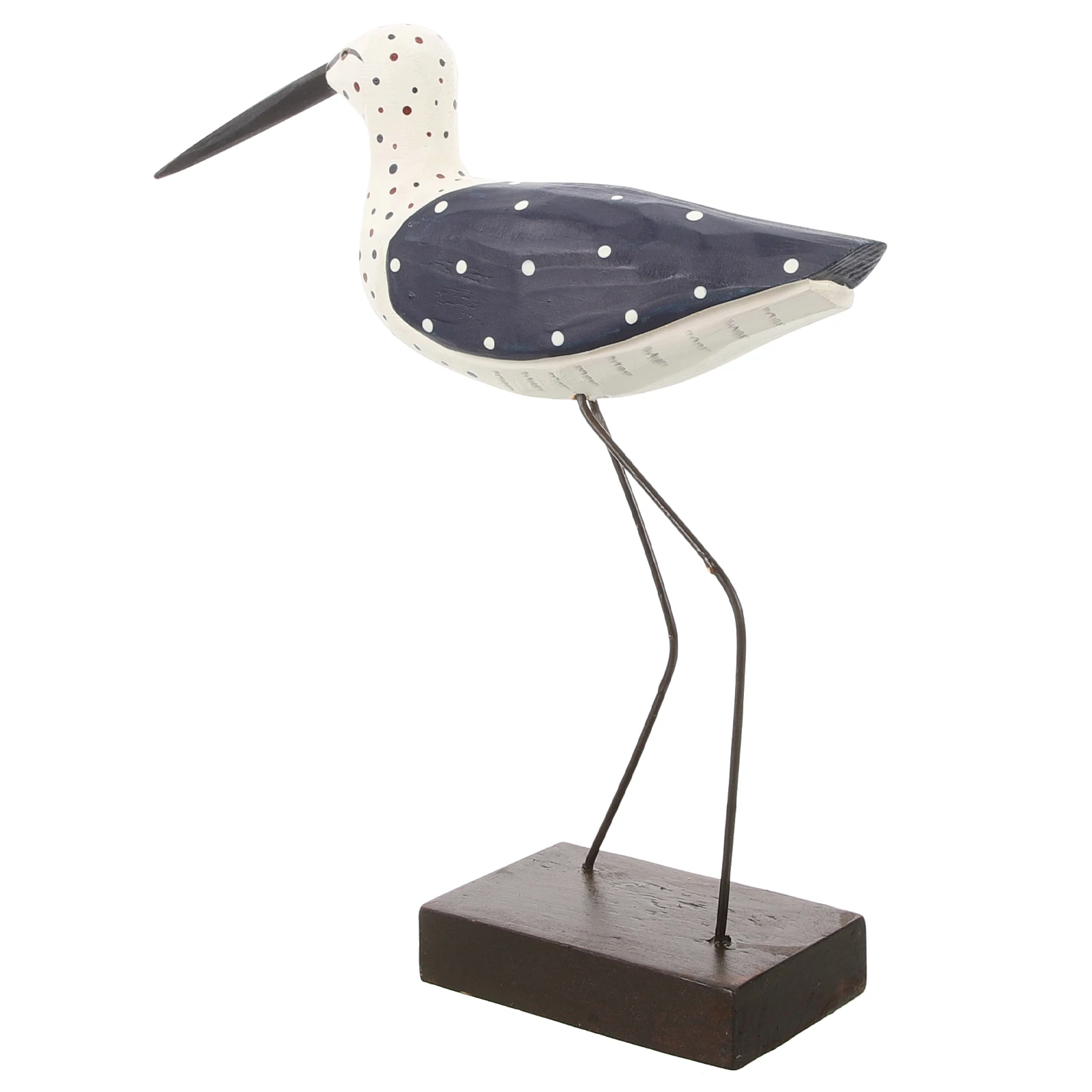 Wooden Seabird Statue Coastal Sculpture Dots Small Bird Ornament Nautical Home Office Decor Indoor Outdoor Sea
Wooden Seabird Statue Coastal Sculpture Dots Small Bird Ornament Nautical Home Office Decor Indoor Outdoor Sea