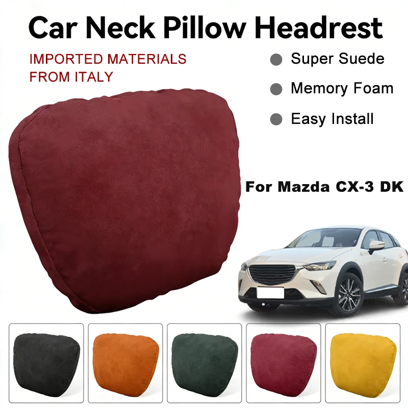Italy Suede Car Neck Rest Pillow For Mazda CX-3 DK Seat Head Neck Support Cushion Auto Interior Accessories
Italy Suede Car Neck Rest Pillow For Mazda CX-3 DK Seat Head Neck Support Cushion Auto Interior Accessories