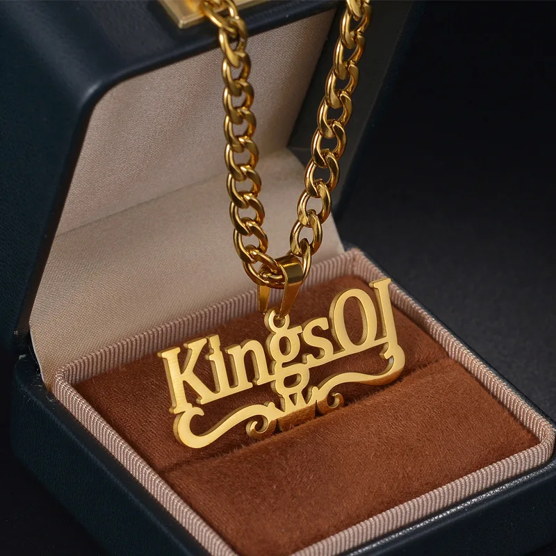 Customized Name Necklace Personalised NK Chain Stainless Steel Pendant Hollow Letter Necklace Jewelry Birthday Gift Dropshipping
Customized Name Necklace Personalised NK Chain Stainless Steel Pendant Hollow Letter Necklace Jewelry Birthday Gift Dropshipping