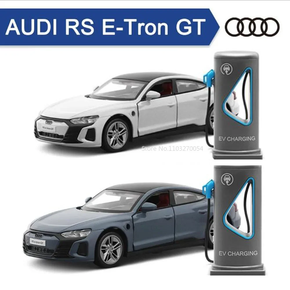1/36 Audi RS E-Tron GT игрушка, новая модель автомобиля из электроэнергии, литый под давлением со звуком, фотоэлектрическая зарядная станция, автомобили, игрушки для детей
1/36 Audi RS E-Tron GT игрушка, новая модель автомобиля из электроэнергии, литый под давлением со звуком, фотоэлектрическая зарядная станция, автомобили, игрушки для детей