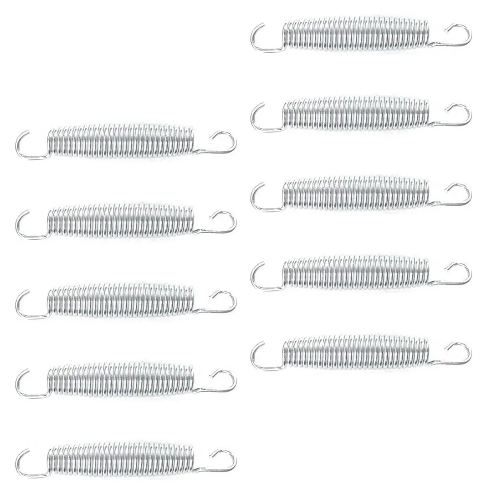 10 Pcs Galvanized Steel Wire Trampoline Spring Sturdy Durable Anti Rust Extension Professional Fitness Bounce Accessories
10 Pcs Galvanized Steel Wire Trampoline Spring Sturdy Durable Anti Rust Extension Professional Fitness Bounce Accessories