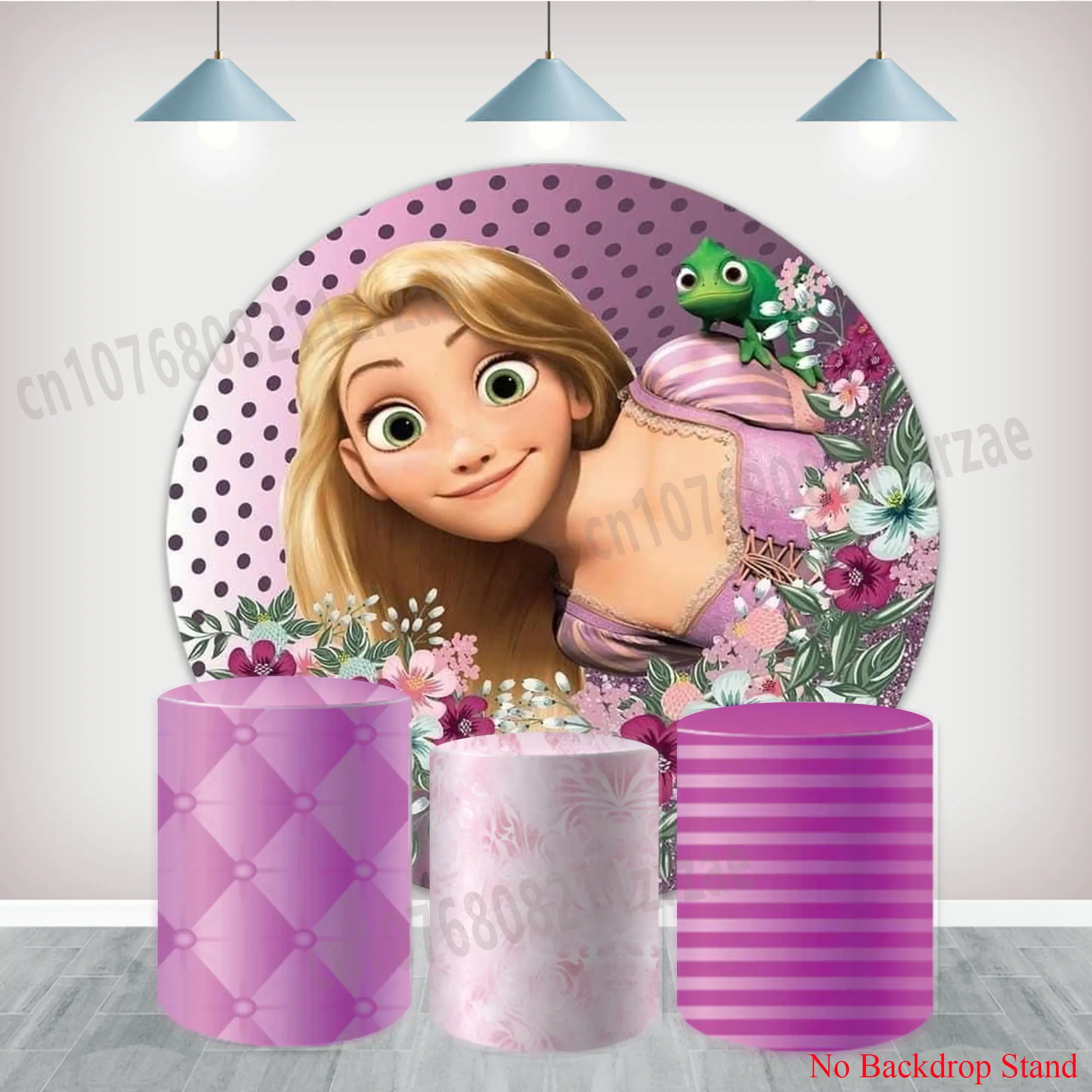 Round Tangled Rapunzel Backdrop Baby Birthday Party Girls Bedroom Kids Photography Background Decor Cylinder Cover Photo Banner
Round Tangled Rapunzel Backdrop Baby Birthday Party Girls Bedroom Kids Photography Background Decor Cylinder Cover Photo Banner