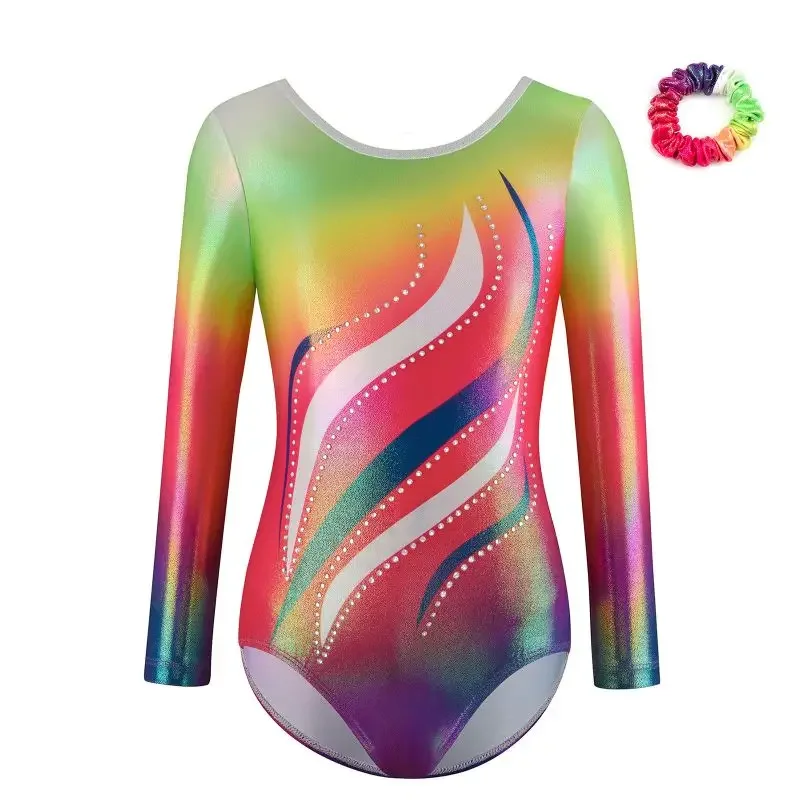 Kids Girls Gymnastics Leotard Ballerina With Hair Bands Dance Costume Round Neck Sleeveless Training Costume Child Bodysuit
Kids Girls Gymnastics Leotard Ballerina With Hair Bands Dance Costume Round Neck Sleeveless Training Costume Child Bodysuit