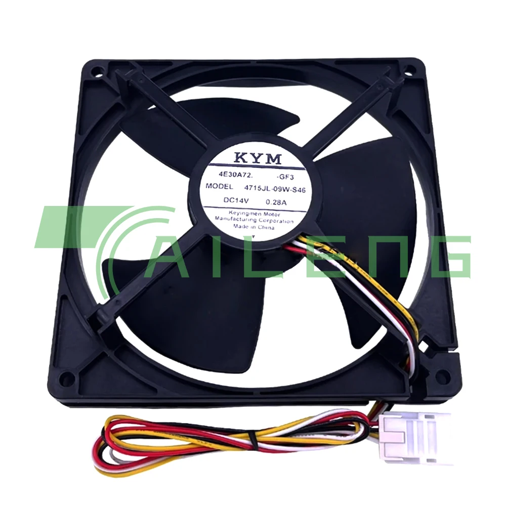 14V Fan Refrigerator fan 4715jl-09w-s46 6b22a72-qf1 dc14v 0.28a
14V Fan Refrigerator fan 4715jl-09w-s46 6b22a72-qf1 dc14v 0.28a