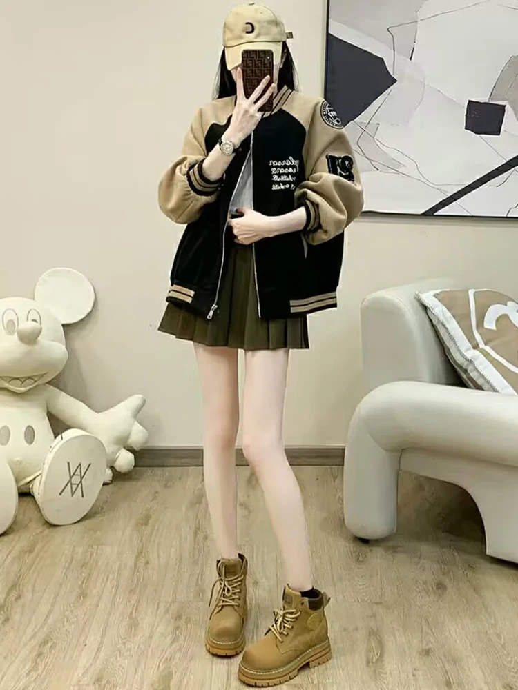 Spring Fashionable Women's Jacket 2026 New Style Streetwear Small Size Top Zipper Closure Long Sleeve Slim Fit Cotton Blend
Spring Fashionable Women's Jacket 2026 New Style Streetwear Small Size Top Zipper Closure Long Sleeve Slim Fit Cotton Blend
