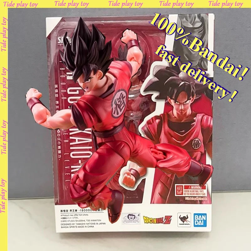 Оригинальная фигурка Bandai Dragon Ball Z S.H.anime Son Goku Kaio Ken Shf Son Goku 2,0, экшн-фигурка, игрушка, сбор настольного орнамента, модель
Оригинальная фигурка Bandai Dragon Ball Z S.H.anime Son Goku Kaio Ken Shf Son Goku 2,0, экшн-фигурка, игрушка, сбор настольного орнамента, модель