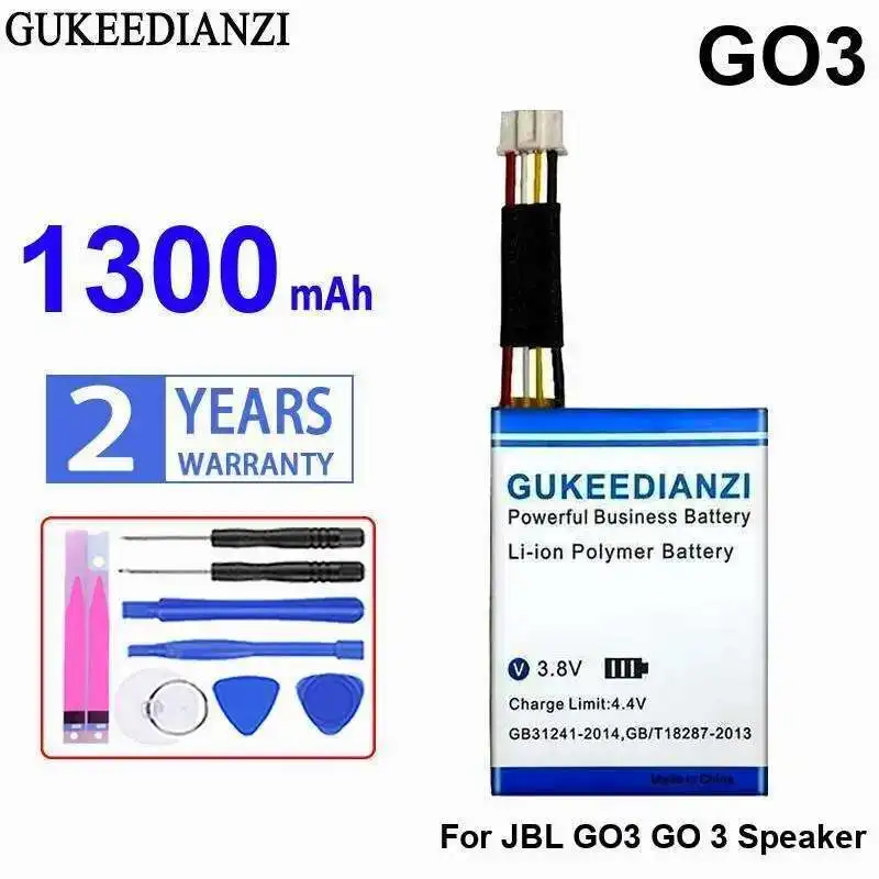 Надежный мощный портативный аккумулятор Bluetooth-динамика для Jbl GO3 GO 3 1300 мАч
Надежный мощный портативный аккумулятор Bluetooth-динамика для Jbl GO3 GO 3 1300 мАч