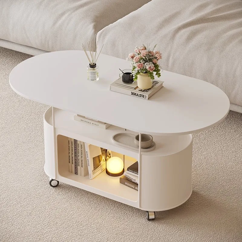 Movable side cabinet Guest Commercial cream wind rock slab cart Bedside storage rack 
Movable side cabinet Guest Commercial cream wind rock slab cart Bedside storage rack