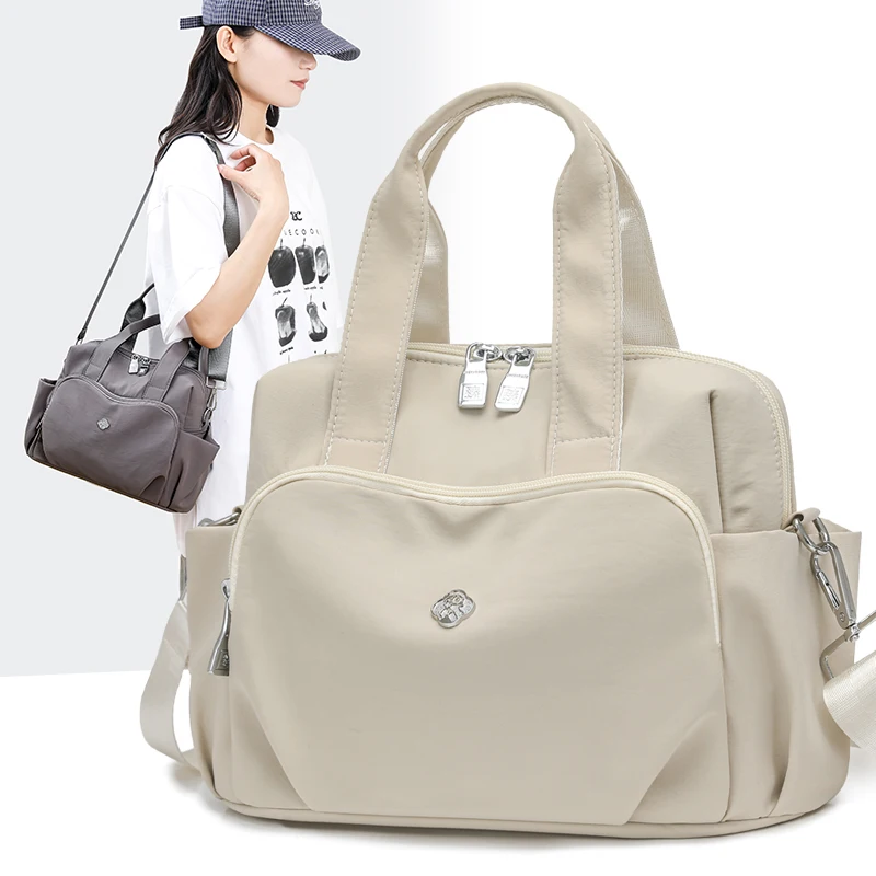 New Fashion Nylon Shoulder Bag for Women Casual Handbag Crossbody Purse Multi-pocket Backpack Tote Lightweight Travel Daypack
New Fashion Nylon Shoulder Bag for Women Casual Handbag Crossbody Purse Multi-pocket Backpack Tote Lightweight Travel Daypack