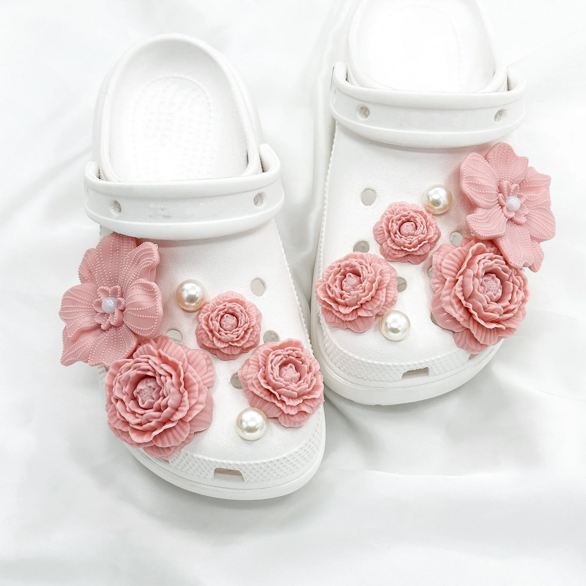 Набор шармов для обуви с цветами чайного дерева для сабо и сандалий - Набор аксессуаров для декора сада и пляжных сумок для девочек и женщин
Набор шармов для обуви с цветами чайного дерева для сабо и сандалий - Набор аксессуаров для декора сада и пляжных сумок для девочек и женщин