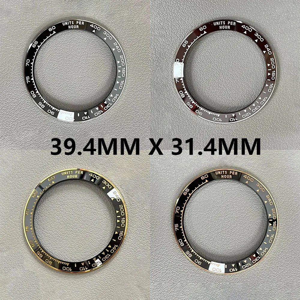 Sloping Daytona Ceramic Watch Bezel Insert 39.4x31.4mm Diameter Chronograph Watch Cermaic Insert Ring Scale Engraved
Sloping Daytona Ceramic Watch Bezel Insert 39.4x31.4mm Diameter Chronograph Watch Cermaic Insert Ring Scale Engraved