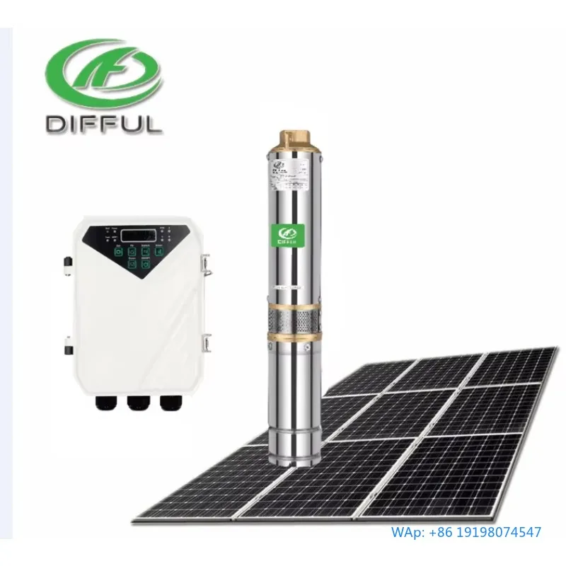 4 Inch 1500W Submersible DC Solar Water Pump For Deep Well Agriculture
4 Inch 1500W Submersible DC Solar Water Pump For Deep Well Agriculture