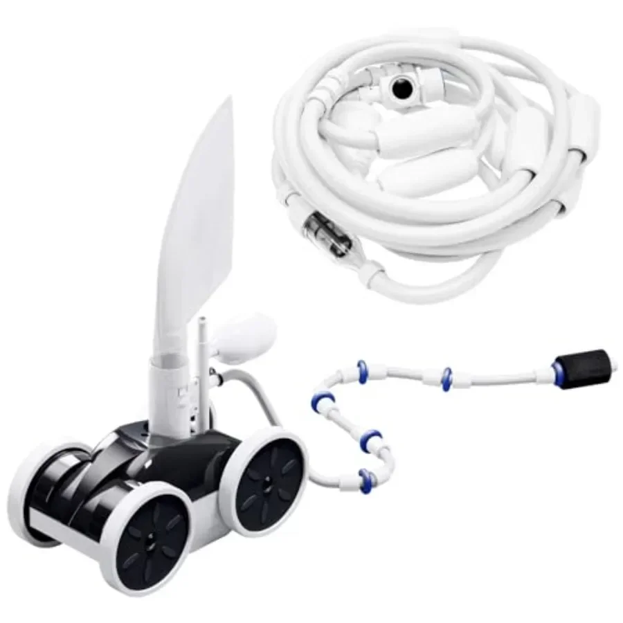 Pool Pressure Side Sweeper for Professional Swimming Pool Cleaning Four-Wheel Design, 1.5 Female Thread Inlet, 4 Bar Pressure R
Pool Pressure Side Sweeper for Professional Swimming Pool Cleaning Four-Wheel Design, 1.5 Female Thread Inlet, 4 Bar Pressure R