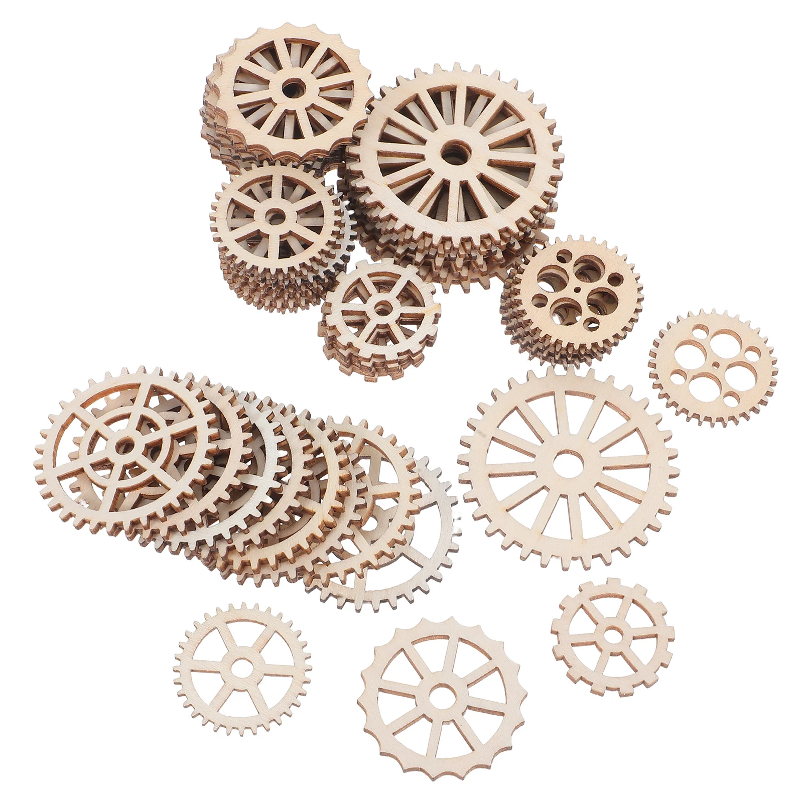 50 Pcs Wooden Gear Pendant Home Decor Beige Bamboo Bedroom DIY Craft Supplies Sewing Accessories Wall Artnaments Smooth Safe
50 Pcs Wooden Gear Pendant Home Decor Beige Bamboo Bedroom DIY Craft Supplies Sewing Accessories Wall Artnaments Smooth Safe